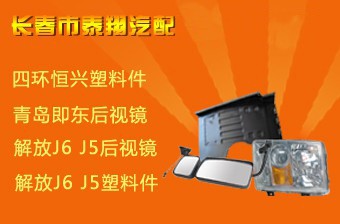 长春市解放J567奥威悍威配件挡泥板塑料件后视镜 - 