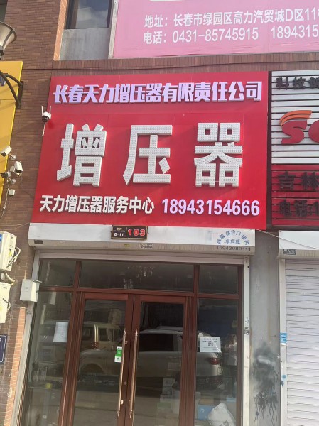 长春天力增压器