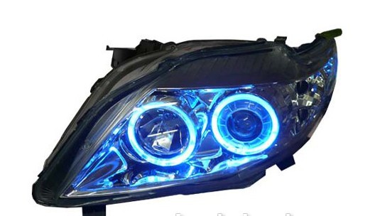 汽车HID氙气大灯天使眼大灯总成 - 