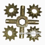 大江轴间、后桥行星齿、十字