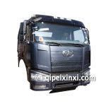 一汽J6驾驶室总成平顶锡铁灰