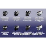 奇瑞480系列发动机配件