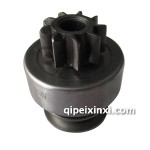 百信QD253A-9齿12花键朝柴4102起动机单向离合器