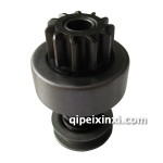 百信QD254-11齿11花键东风140-2起动机单向离合器