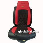 全皮款黑红原车革+超柔两前座带气囊