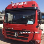 德龙新M3000驾驶室总成红色