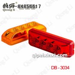 厂家直销 货车卡车挂车高亮LED转向灯 角灯 12V24V 4灯LED侧灯 琼丽边灯