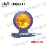 厂家直销 出口品质 汽车12V 24V LED边灯 2灯双色LED腰灯 琼丽边灯
