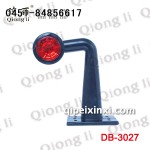 厂家直销 出口品质 汽车12V 24V LED边灯 2灯双色LED腰灯 琼丽边灯