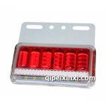 紅色透鏡5D光學(xué)照地燈具/汽車燈具