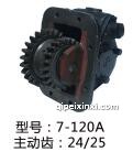 7-120A 主动齿:24