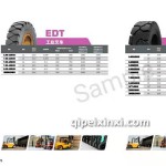 EDT工业叉车轮胎