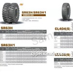 金冠侧孔实心轮胎