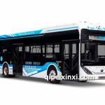 宇通燃料电池客车，外形mm