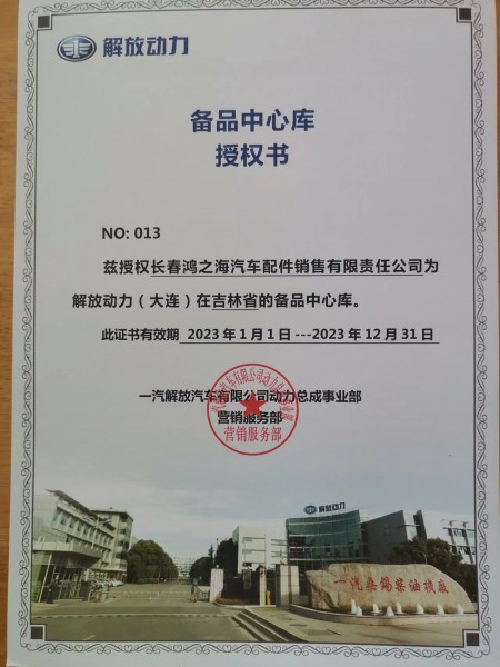 吉林省解放备品中心库大柴发动机 - 