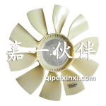 φ600中通客车10叶4孔风叶