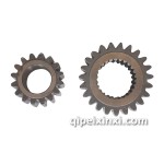 太陽輪、行星輪、行星輪軸、滾針