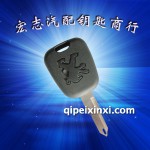 標致206汽車芯片鑰匙