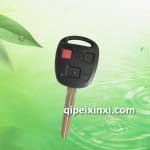 豐田霸道三鍵汽車遙控鑰匙