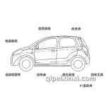 奇瑞瑞麒M1.X1全車配件