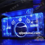 加上個性的有機(jī)玻璃雕刻和燈光改裝案例