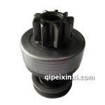 百信QD258AS-9齒6花鍵朝柴4102起動(dòng)機(jī)單向離合器