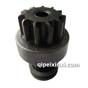 百信QD2701-11齿11花键襄樊玉柴6105起动机单向离合器