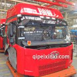 J6高頂烏羅松紅駕駛室總成