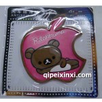 車內(nèi)裝飾正方蘋果防滑墊