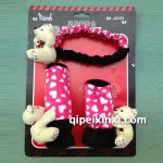 新款超柔印花系列三件套