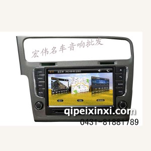 大众高尔夫7DVD导航