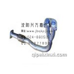 大柴498發動機消音器前節