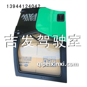 绿色J6驾驶室车门总成 绿色J6驾驶室车门总成