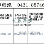 傳動軸2206010-863/2206020-863/2206015-863