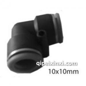 弯角塑料接头10*10mm 弯角塑料接头10*10mm