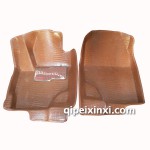 鱷魚皮全包圍棕色正副駕駛