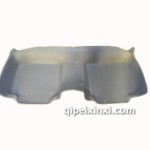 全包圍仿皮灰色后面連體