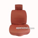 平板紅色繡花點布四季墊