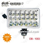 54W 貨車LED工作燈 五寸方燈 瓊麗大功率