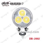 9W 货车LED工作灯泛光3寸小太阳 琼丽大功率