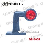 厂家直销 出口品质 汽车12V 24V LED边灯 2灯双色腰灯 琼丽边灯