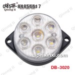 貨車LED示寬燈(9燈) 電鍍 瓊麗邊燈