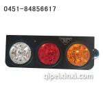 路霸三圓制動(dòng)爆閃型LED（帶邊燈）