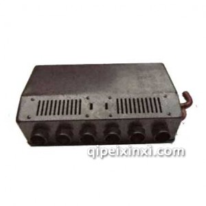 六孔大热浪396×265×120(12V24V)暖风机散热器 六孔大热浪396×265×120(12V24V)暖风机散热器