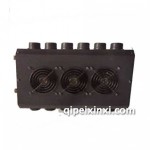 十二孔雙面王355×240×130暖風(fēng)機(jī)散熱器