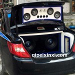 比亞迪F3升級(jí)魔音汽車音響案例