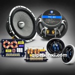 中低音喇叭揚聲器MC-B1 汽車音響 高端炸機套裝喇叭 絲膜高音頭