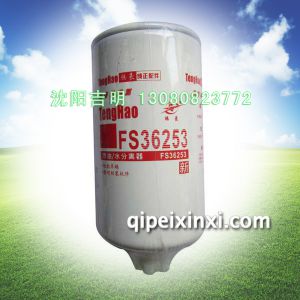 FS36253燃油油水分离器,适用车型：东风天锦，连接螺纹,1”-14