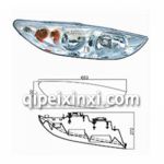 客車金龍海格大燈