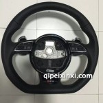 奧迪A3多功能方向盤升級